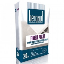 Шпатлевка полимерная Bergauf Finish Plast, 20кг